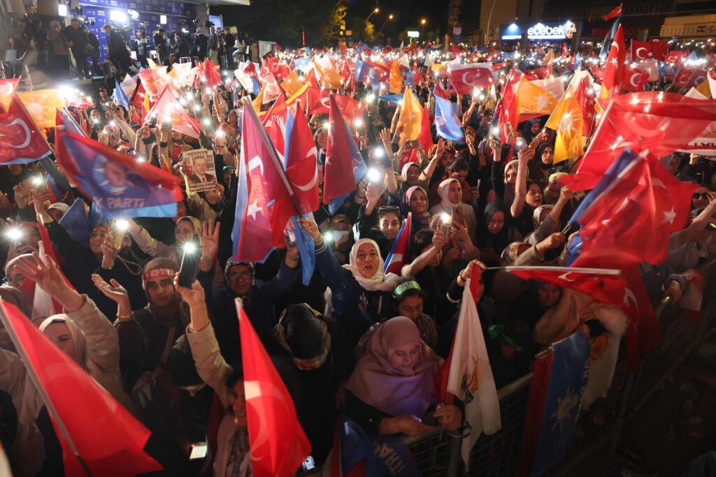 The run-off election in turkey is set to take place this weekend on May 28th. (Photo from AFP)